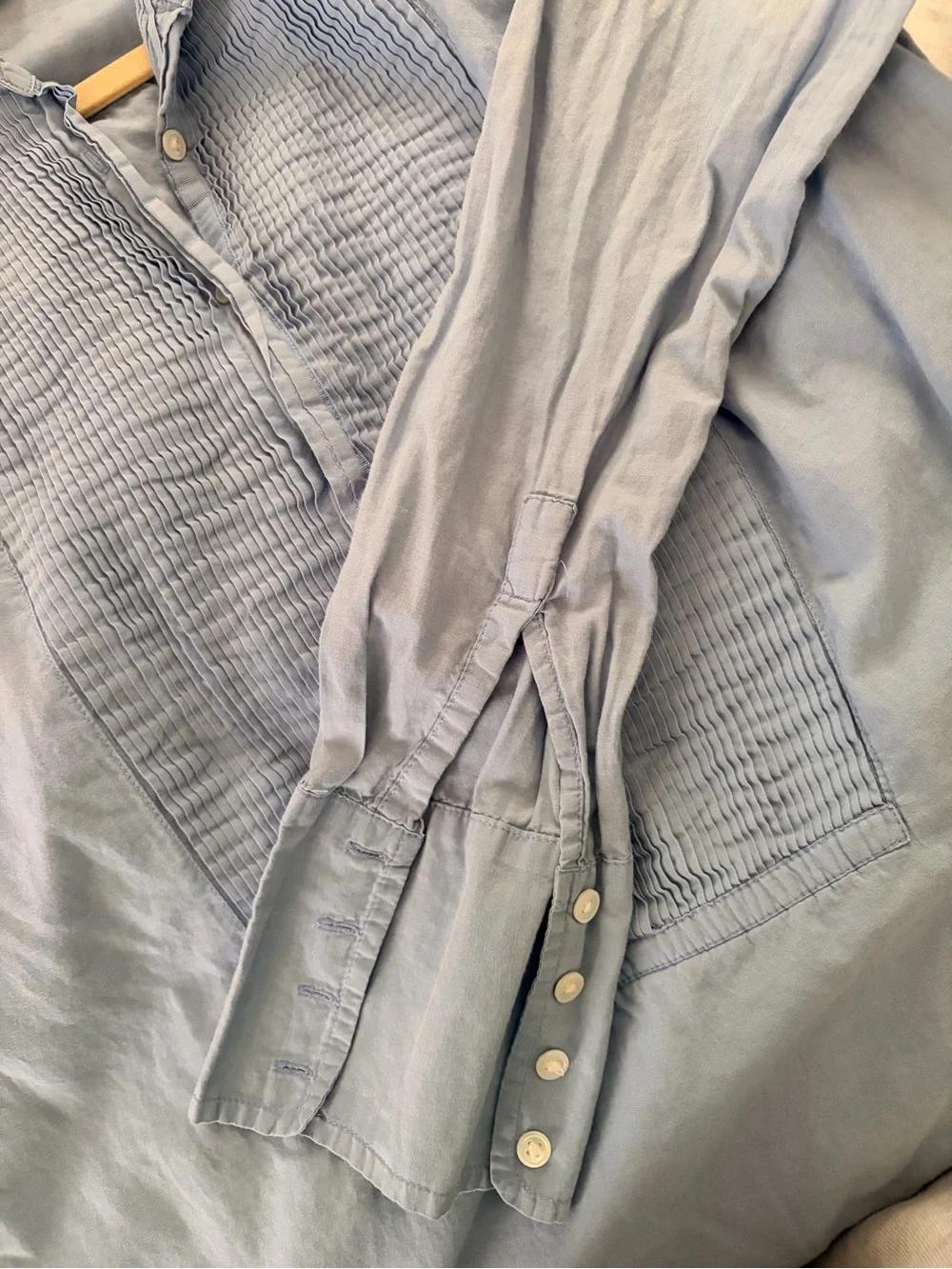 J. Crew Sky Blue Cotton Shirt